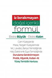 Easy Clean Parabensiz Yüzey Temizlik Havlusu Beyaz Sabun Kokusu 100 Yaprak - 5