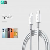 DVIP L36 6A 120W Type-C to Type-C 1M Süper Hızlı Data ve Şarj Kablosu - 3