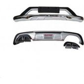 Araba Alışveriş Hyundai Aksesuar Tucson 2019 Ön Arka Tampon Ek Koruma Difüzör - 1