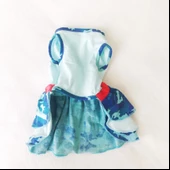 TEDDY BLUE KÖPEK ELBİSESİ  by Kemique  Köpek Kıyafeti - 6