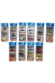 Hot Wheels Beşli Araba Seti Oyuncak Araba Koleksiyonu 1:64 Ölçek (Karışık Model 1 Adet) - 1