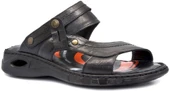 Forelli 1565 8Ys 40507 Siyah Erkek Ayakkabı Erkek Terlik-Sandalet - 1