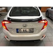 Çmk Honda Civic Fc5 2016-2020 Oval Spoiler (Boyasız) - 1