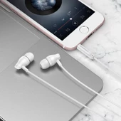 Polham  1.2 Metre 6D 3.5mm Mikrofonlu Kulaklık, Hifi Ses Destekli, Kulakiçi Silikonlu Kulaklık - 4