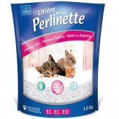 Perlinette Kıtten Rodent Kedi Kemirgenler İçin Mikro Kristal Kum 1,5 Kg - 1