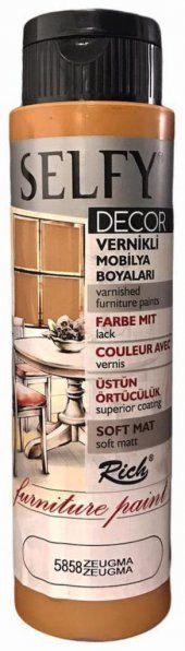 Rich Selfy Decor Vernikli Boya 500cc Zeugma 5858 - 1