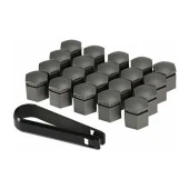 Üniversal Gri Bijon Kapağı 19mm - 1
