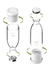 Mini Meyve Sıkacağı Taşınabilir USB Elektrikli Blender - 5