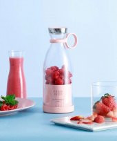 Mini Meyve Sıkacağı Taşınabilir USB Elektrikli Blender - 9