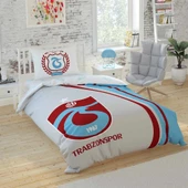 Taç Tek Kişilik Lisanslı Ranforce Nevresim Takımı Trabzonspor 1967 Logo - 1