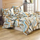 Kristal Çift Kişilik Light Nevresim Takımı Elit Kahve - 1