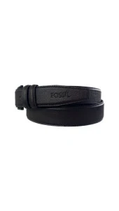 Fossil Kahve Düz Dikiş Suni Deri 3,5 cm Erkek Kemeri-130CM - 3