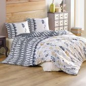 Kristal Çift Kişilik Light Nevresim Takımı Bahar Sarı - 1