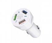 7a Qc 3 Usb Hızlı Araç Şarj Cihazı Concord C-769 thumbnail 1