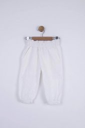 NK Kids Ekru Kız Bebek Safir Pantolon - 1