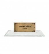 Kristal Cam Masa İsimliği HK2672 thumbnail 2