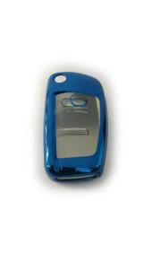Audi A1-A3-A4-A6-Q1-Q3 Sustalı Plastik Anahtar Kılıfı Koruma Kabı thumbnail 3