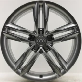 Audi Ahtapot 5 Kol Jant Göbeği Kapağı 135 mm Kapak 1 ADET - 2
