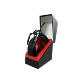 Fossil Düz Dikiş Hakiki Deri Lacivert klasik 3,5 cm Erkek Kemeri-130cm thumbnail 5