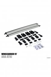 Vw Tiguan Ara Atkı Wingcarrier V1 Gri 2016 Üzeri - 2
