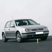 VW Golf 4 1998-2004 Ön Tampon Altı Spoyleri Karlık 1J0805903B - 1
