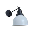 Dylight Retro Metal Dekoratif Akrobatik Rustik Siyah Beyaz Mafsallı Duvar Aplik thumbnail 1