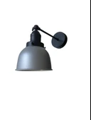 Dylight Retro Metal Dekoratif Rustik Gri Mafsallı Duvar Aplik - 2