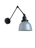 Dylight Retro Metal Dekoratif Akrobatik Rustik Gri Mafsallı Duvar Aplik thumbnail 1