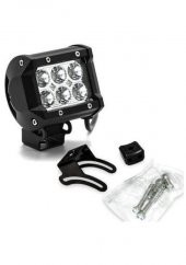 Sis Farı Metal Gövde Sis Farı Off Road 6 Led Beyaz Çakar Adet Fiyat - 1