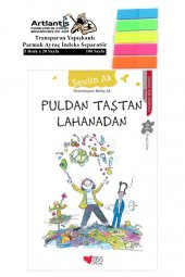 Puldan Taştan Lahanadan Sevim Ak 83 Sayfa Karton Kapak 1 Adet Fosforlu Transparan Kitap Ayraç 1 Paket - 1