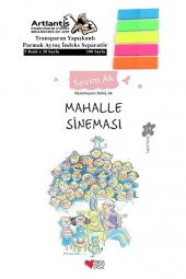 Mahalle Sineması Sevim Ak 94 Sayfa Karton Kapak 1 Adet Fosforlu Transparan Kitap Ayraç 1 Paket - 1