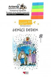 Gemici Dedem Sevim Ak 83 Sayfa Karton Kapak 1 Adet Fosforlu Transparan Kitap Ayraç 1 Paket - 1