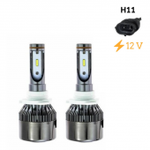 Space Led Far Ampulü Beyaz H11 36W 4800LM 12V / LAAM804 - 1