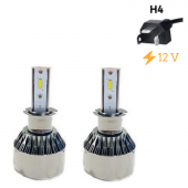 Space Led Far Ampulü Küçük Kasa Beyaz H4/36W /4800LM /12 / LAAM902 - 1