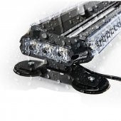 Çakar Lamba Çift Taraflı 30 Led Mavi-Kırmızı 38*16,5*7,5 Cm 12-24v / LAPA522 - 3