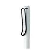 Lamy Roller Kalem Safari Siyah Renk Klips Beyaz Roller Kalem - 3