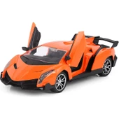 Galtoys 1:16 Ölçekli Şarjlı Uzaktan Kumandalı Turuncu Lamborghini Kapıları Açılan - 1