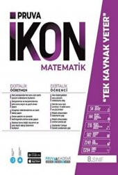 Pruva Akademi 8. Sınıf Matematik İkon Akıllı Defter 2023 - 1