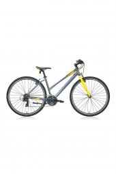 Sportive 322 Kadın Şehir Bisikleti 28 Jant Full Shimano 21 Vites Mat Antrasit Sarı 44cm - 4