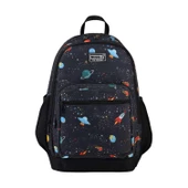 Muggle Okul Çantası Galaxy Siyah İlkokul Sırt Çantası - 1