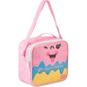 Muggle Beslenme Çantası Pink İce Cream Pembe Kız Çocuk Beslenme Çantası thumbnail 2
