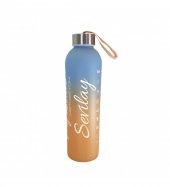 Kişiye Özel Renkli 750 ml Motivasyon Cam Su Matarası HK2709 - 6