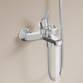Artema VitrA Serenity A42913 Banyo Bataryası, Krom - 4
