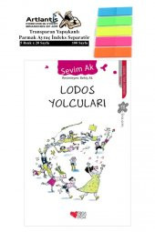 Lodos Yolcuları Sevim Ak 150 Sayfa Karton Kapak 1 Adet Fosforlu Transparan Kitap Ayraç 1 Paket - 1