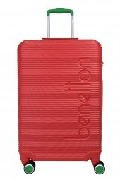 United Colors Of Benetton Lüx Abs Orta Boy Valiz Kırmızı BNT500 thumbnail 2