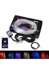 Araç Içi Atmosfer Ambiyans Led Neon Rgb App Kontrollü 5 Parça - 1