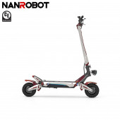 Nanrobot N6 Elektrikli Scooter Gümüş&Kırmızı Renk - 3