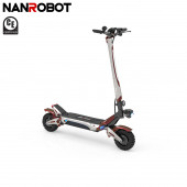 Nanrobot N6 Elektrikli Scooter Gümüş&Kırmızı Renk - 4