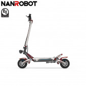 Nanrobot N6 Elektrikli Scooter Gümüş&Kırmızı Renk - 7