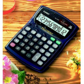 Casio WD-220MS Suya Toza Darbeye Dayanıklı Hesap Makinesi Mavi - 1